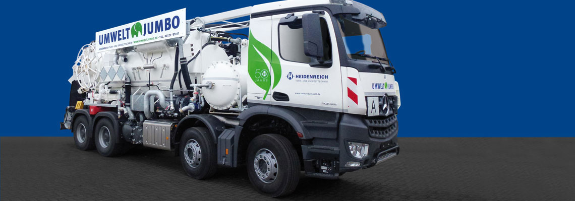 Tankreinigung und Umwelttechnik Heidenreich – Ölspur-Beseitigung